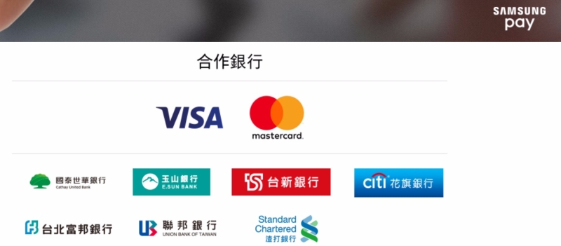 Samsung Pay將於明(22)日上線，首波將與7家銀行合作。