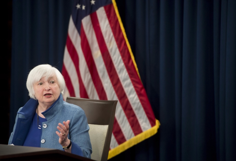 美國聯準會主席葉倫 (Janet Yellen) 圖片來源:afp