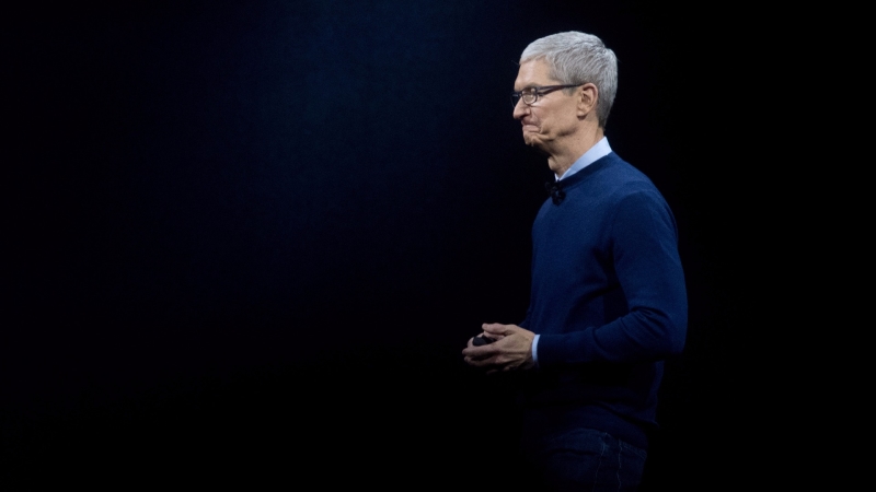 蘋果執行長庫克 (Tim Cook)　圖片來源：afp
