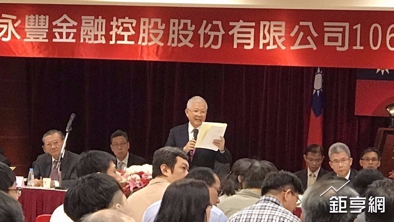 永豐金董事長何壽川。(鉅亨網資料照)