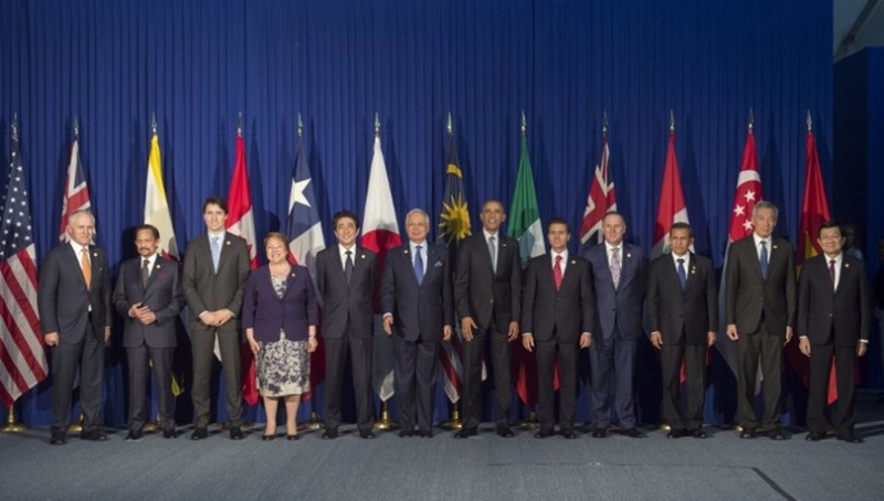 2015年11月18日,TPP 12個成員國在馬尼拉舉行峰會。 (圖:AFP)