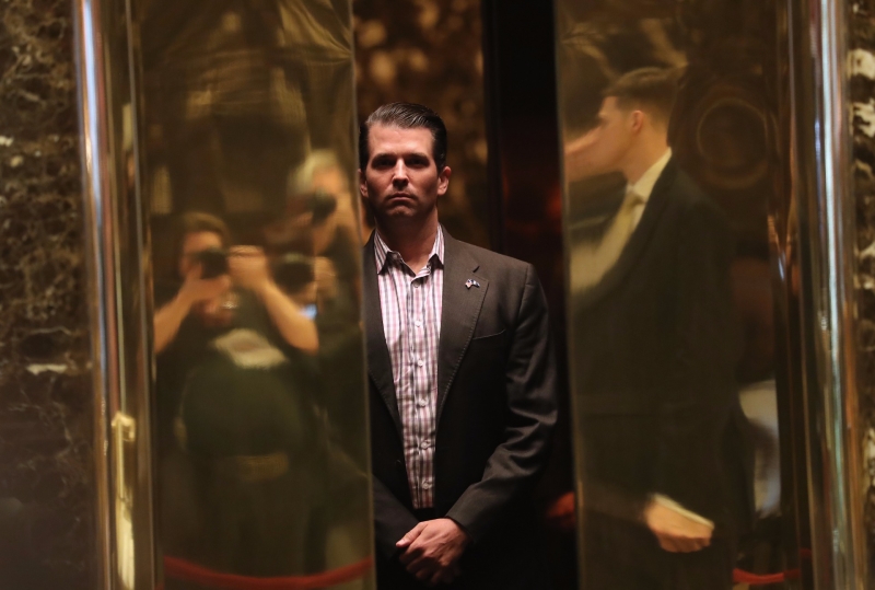 川普兒子 Donald Trump Jr. (AFP)
