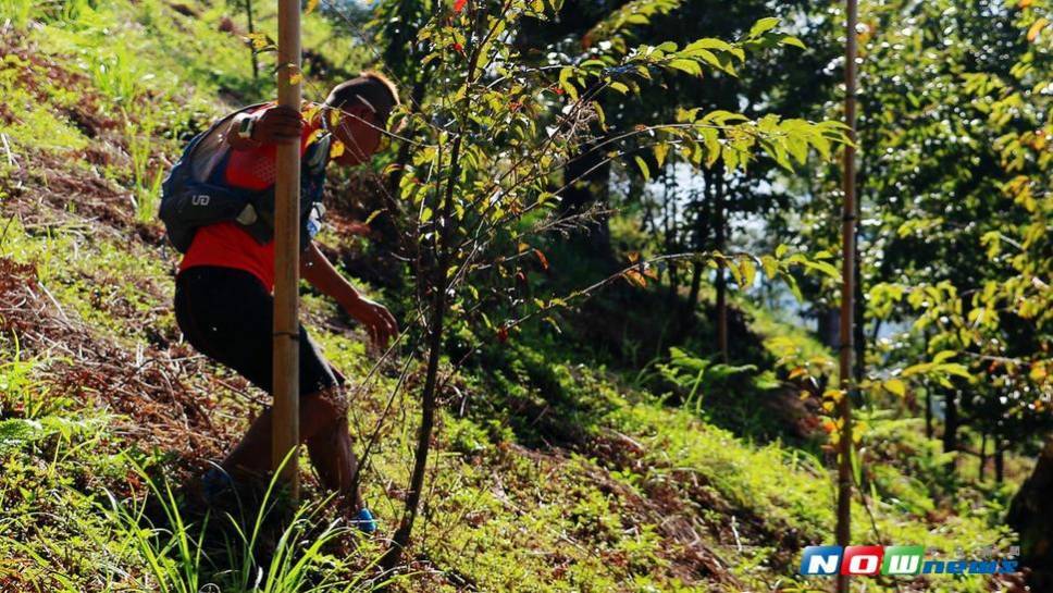 藉由健康山野跑步運動，來行銷部落傳統文化。（圖／記者陳佩琪攝 , 2017.08.03）