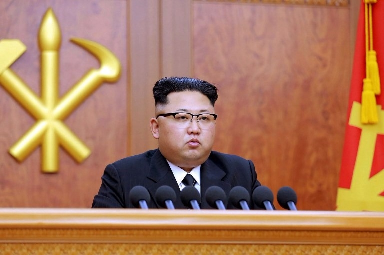 北韓領導人金正恩。(AFP)