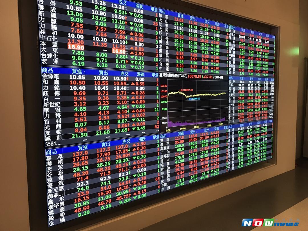 ▲美國股市受總統川普放狠話影響跌多漲少。台股將續創最長萬點紀錄。（圖／NOWnews 資料照片）