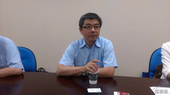 北極星藥業-KY董事長吳伯文。(鉅亨網記者李宜儒攝)