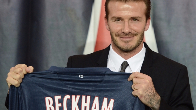 貝克漢 David Beckham / 圖:afp