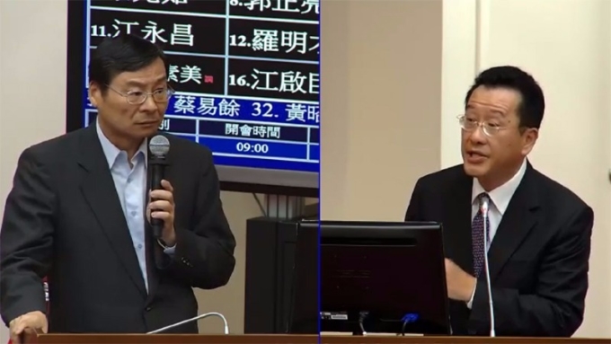 〈金管會立院備詢〉新舊主委面對面交鋒 曾銘宗再對顧立雄考試