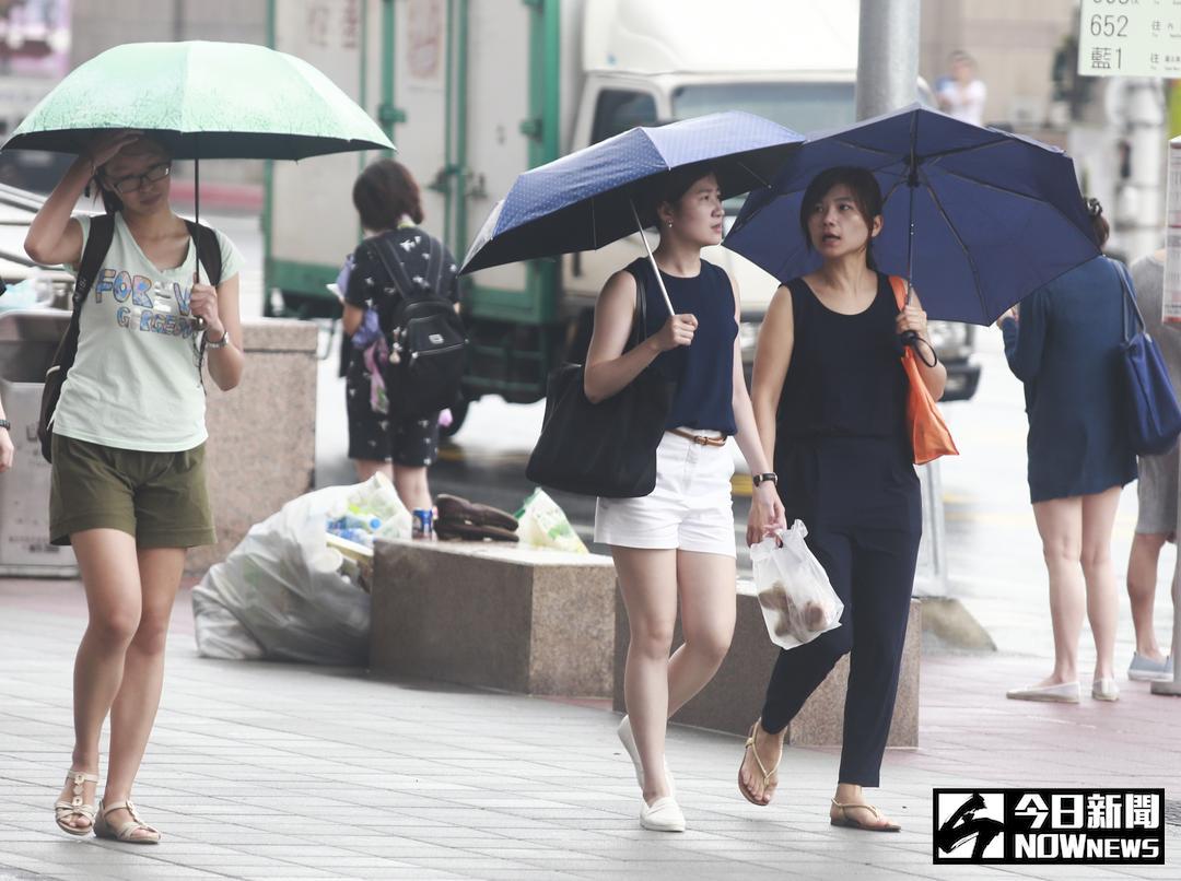 ▲今(4)日受到東北風的影響，台灣北部及東北部地區的氣溫將會下降，基隆北海岸、東北部及東部地區會有短暫陣雨或雷雨。（圖／NOWnews）