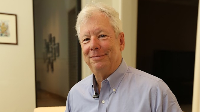諾貝爾經濟學獎得主Richard Thaler (圖:AFP)