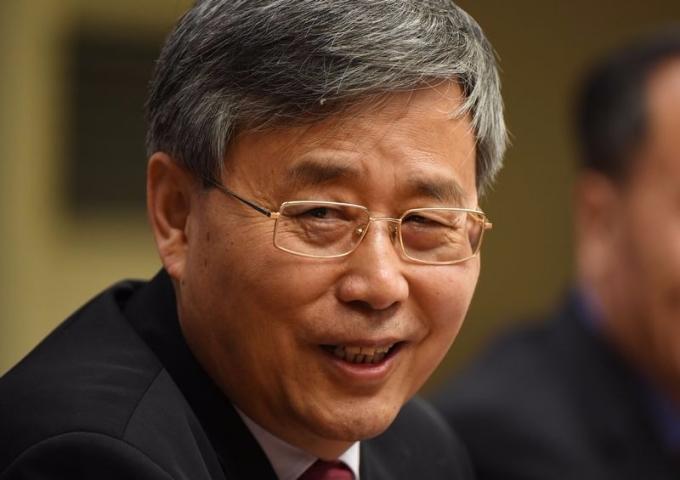 (圖六：現任中國銀監會主席郭樹清，AFP)