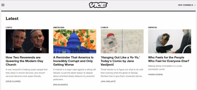 Vice Media     (圖截自官網)