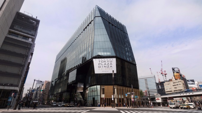 樂天免稅店位於東京銀座TOKYU PLAZA GINZA的8樓和9樓。(圖：東森整合行銷提供)