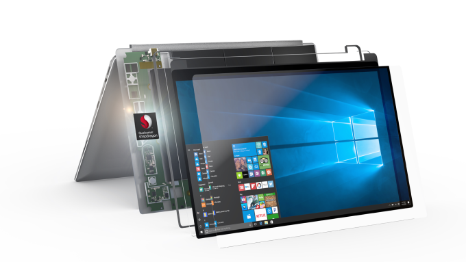 要讓筆電使用更像手機 高通與華碩、惠普合作發表Windows 10新機