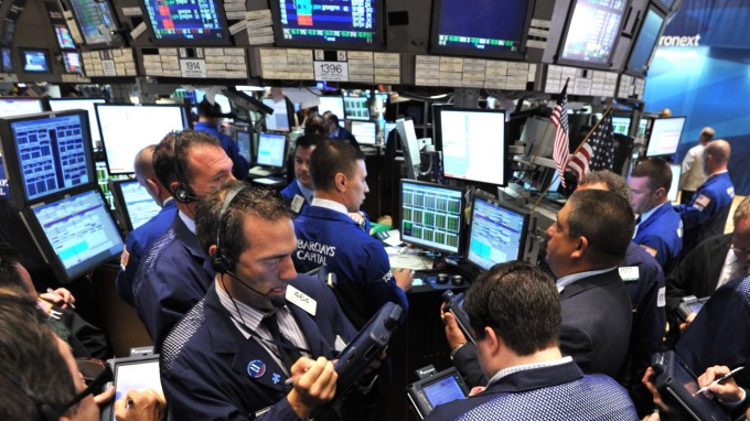 圖:AFP  美國股市週二大幅波動 終場大幅收高