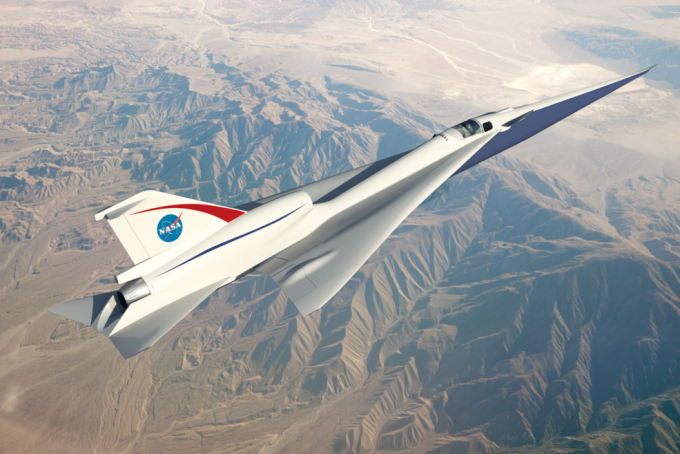 NASA也展開超音速客機研發      （圖取自NASA）