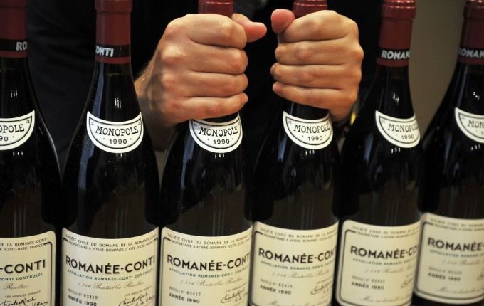 勃艮第的 Domaine de la Romanée-Conti 是 Sotheby’s 2017 年最賣紅酒 / 圖：彭博