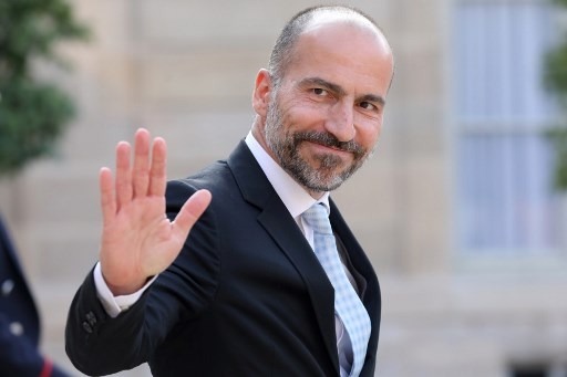 Uber執行長Dara Khosrowshahi (圖:AFP)