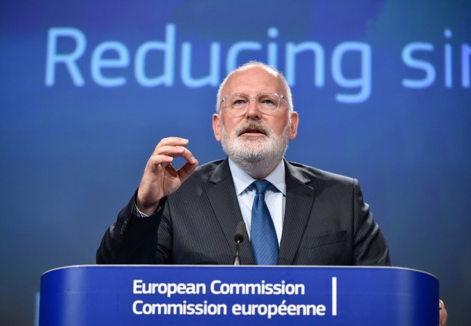 歐盟委員會副主席 Frans Timmermans (圖: AFP)