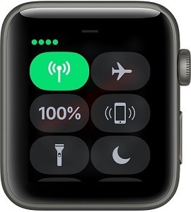 Apple Watch Series 3(GPS + Cellular)與網路連線時