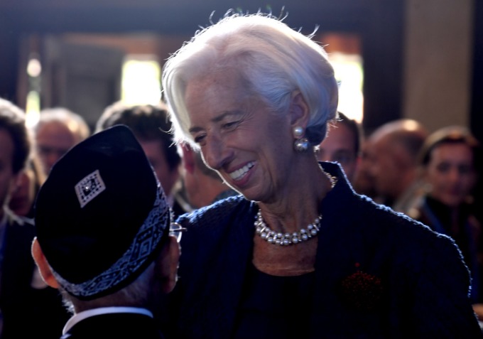 IMF總裁拉加德 (Christine Lagarde) (圖:AFP)