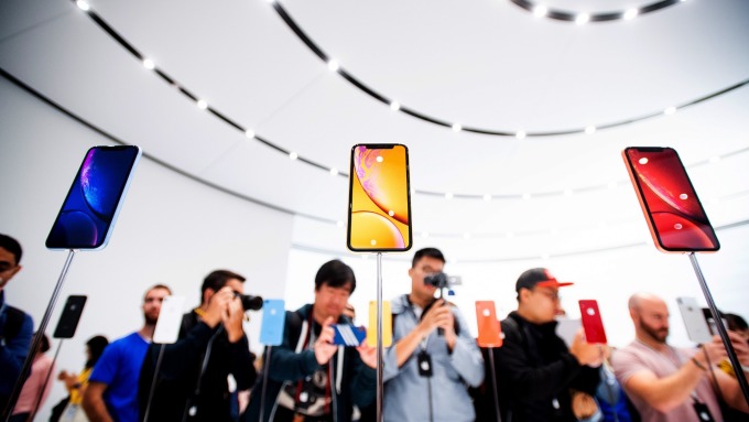 據傳iPhone XR需求不如預期。(圖：AFP)