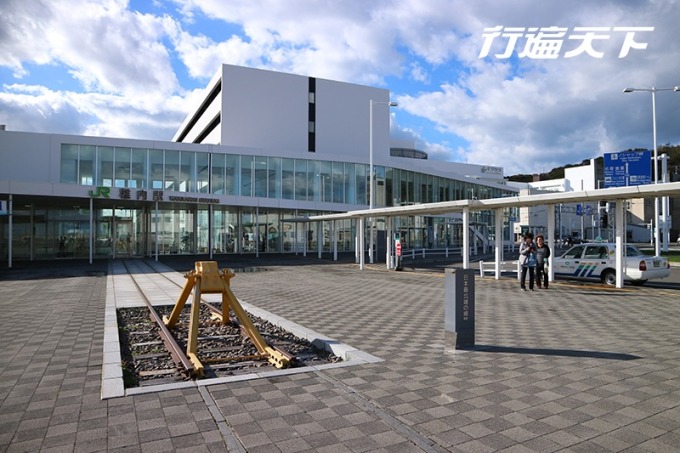 稚內車站是鐵道迷爭相收藏的最北路線點。