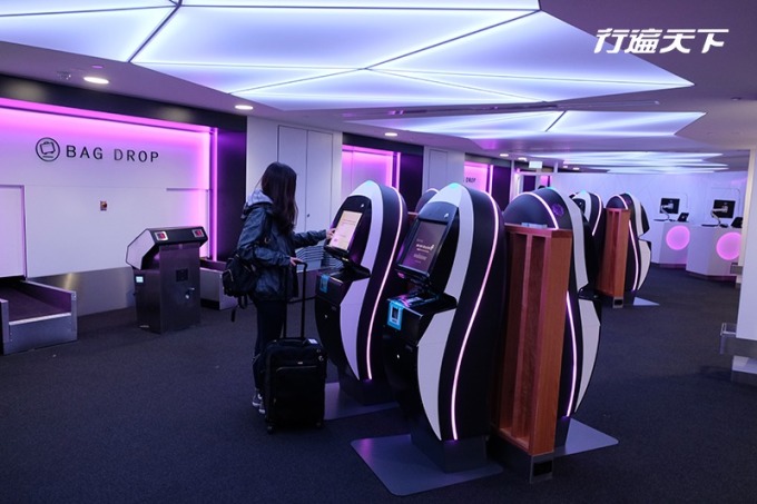 在奧克蘭機場，搭乘豪經艙以上的旅客還進入premium check in lounge，快速方便就能辦理手續。