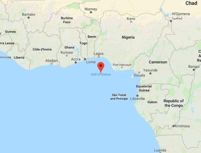Gulf of Guinea / 圖：谷歌