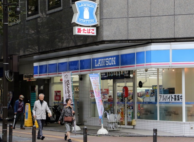 日本的LAWSON便利商店 (圖:AFP)