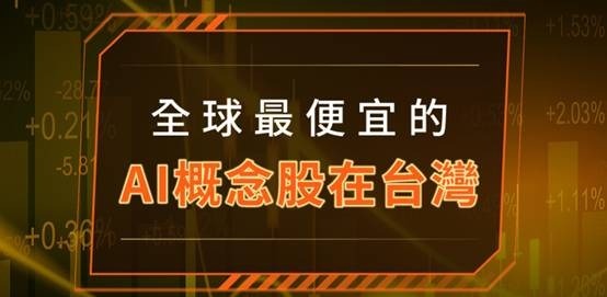 (圖四:全球最便宜的AI股價在台灣?鉅亨網專題)