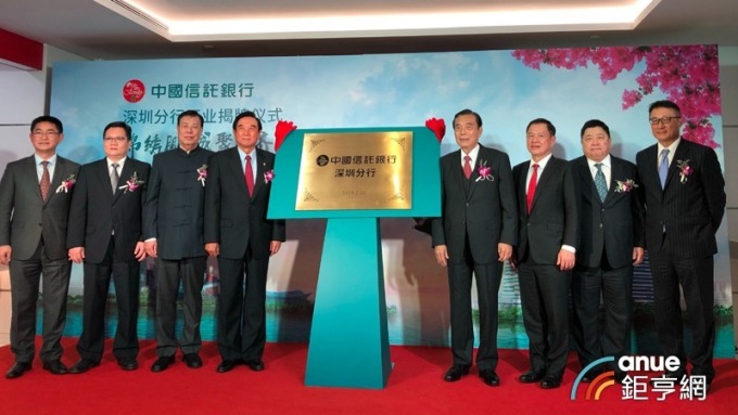 〈中信銀大陸布局〉台資銀行在大陸獲利冠軍 深圳分行拚兩年內開始賺錢