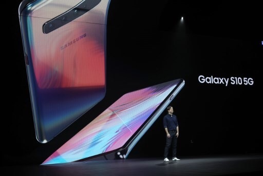 Galaxy S10 5G 圖:afp