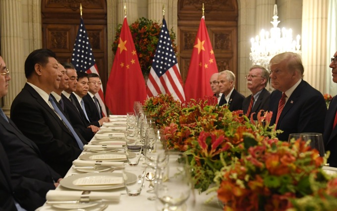 美國和中國似乎正接近結束貿易戰。(圖：AFP)