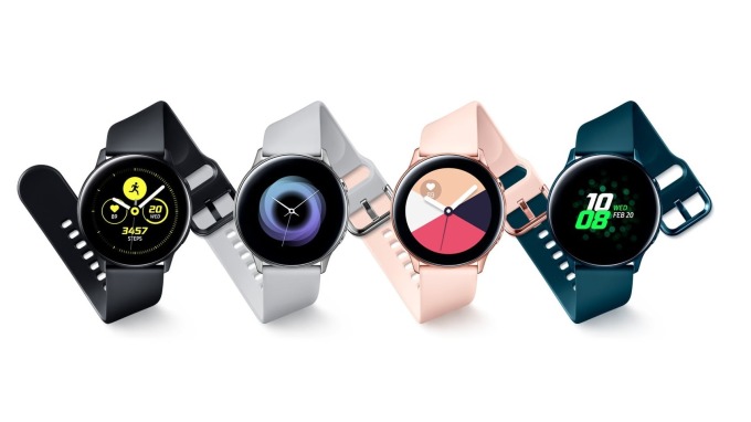 三星Galaxy Watch Active (圖:官網)