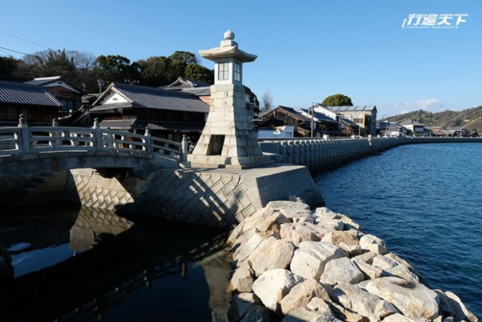 可以遠眺瀨戶內海大橋的溫泉