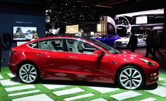 特斯拉 Model 3 (圖:AFP)