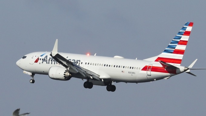 圖: AFP 波音 737 MAX 客機