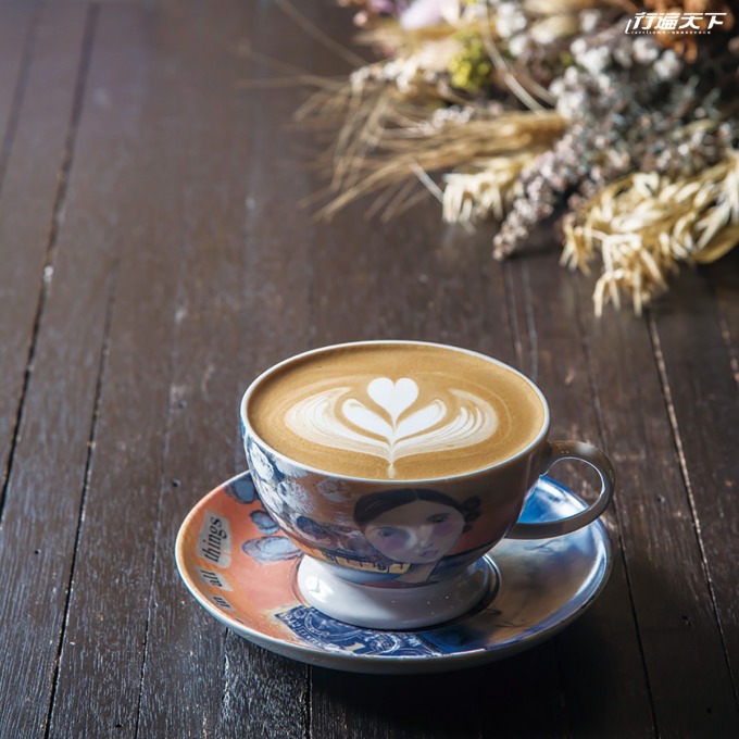 自家直火烘焙的咖啡飽含咖啡師的感情用心。