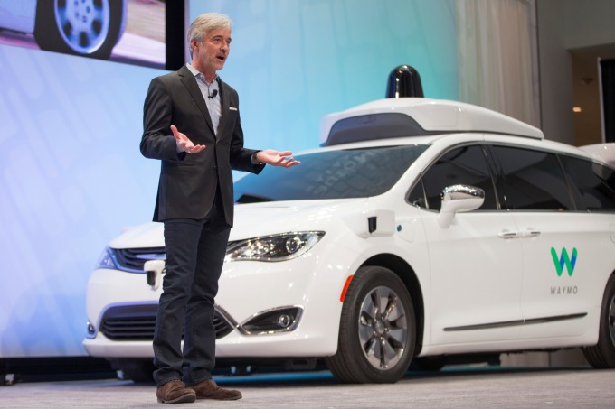 谷歌的自動駕駛汽車 Waymo(圖: AFP)