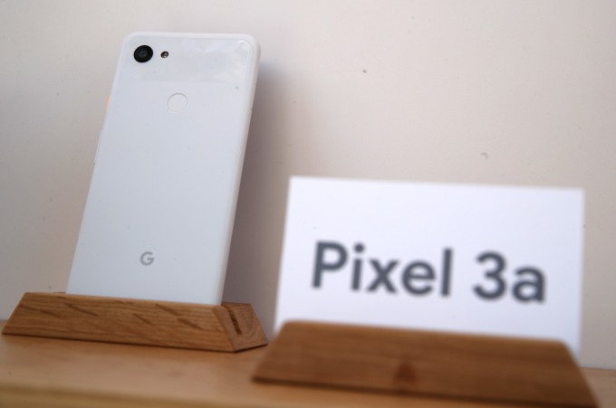 谷歌週二發布備受矚目的新機 Pixel 3a。(圖片:AFP)