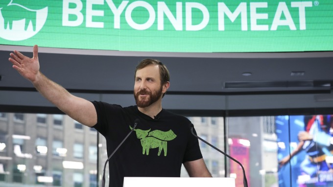 Beyond Meat CEO Ethan Brown(圖片:AFP)