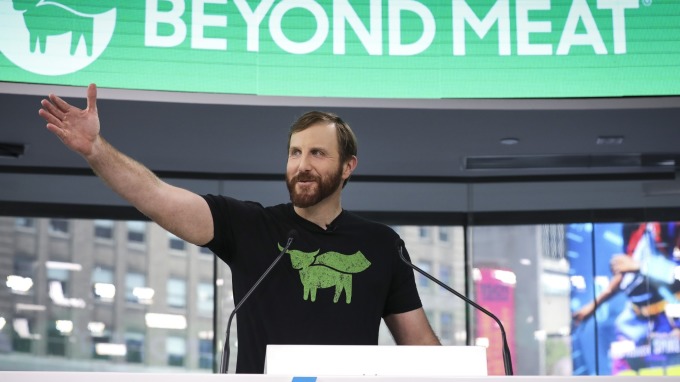 Beyond Meat CEO Ethan Brown(圖片:AFP)