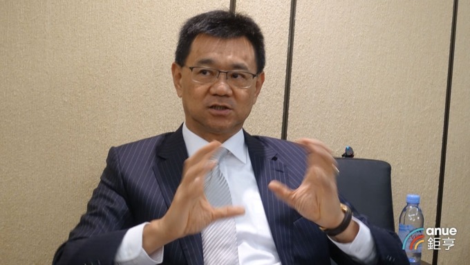 達麗建設董事長謝志長。(鉅亨網記者張欽發攝)