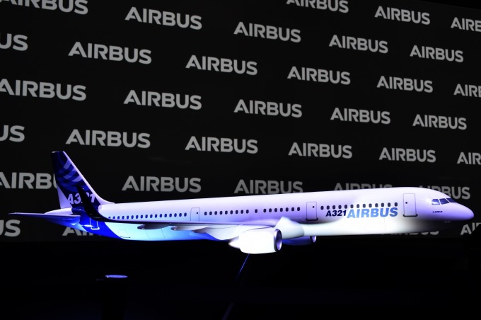 空巴A321客机(图片:AFP)