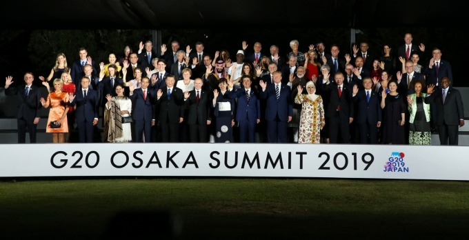 世界目光聚焦 G20 川习会。(图片:AFP)
