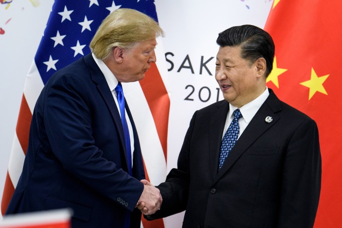 川习会会后,特朗普同意放松华为禁令,美国企业可以向华为销售设备。(图片:AFP)