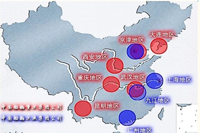 （資料來源:中國海運信息網）南北船業務範圍