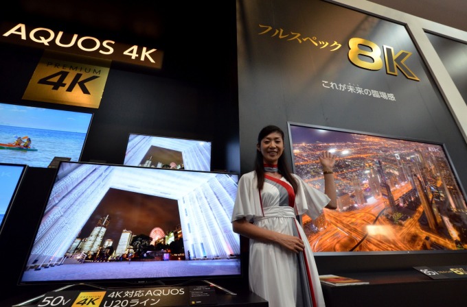 日本 4K‧8K 视听设备出货量激增、电视单月突破 10 万大关!(图片:AFP)