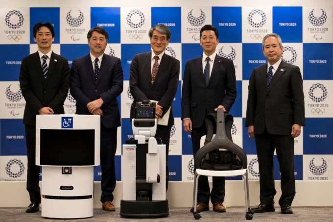 TOYOTA 打出 Mobility Company 口号、将在东奥期间大秀机器人!(图片:AFP)